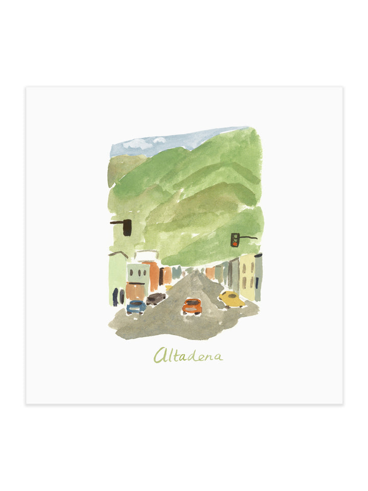 Altadena Art Print