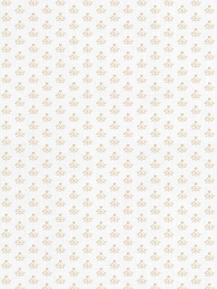 bennett petite linen fabric by sugar paper honeycomb on white