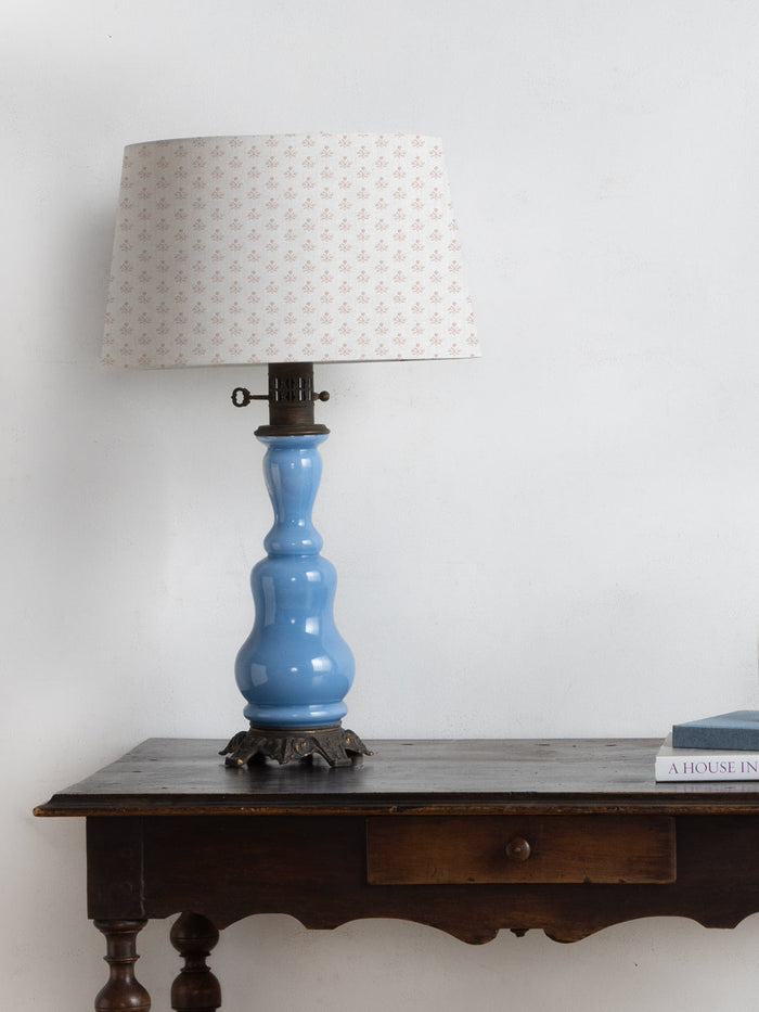 'Bennett Petite' Linen Fabric by Sugar Paper - Rose on White