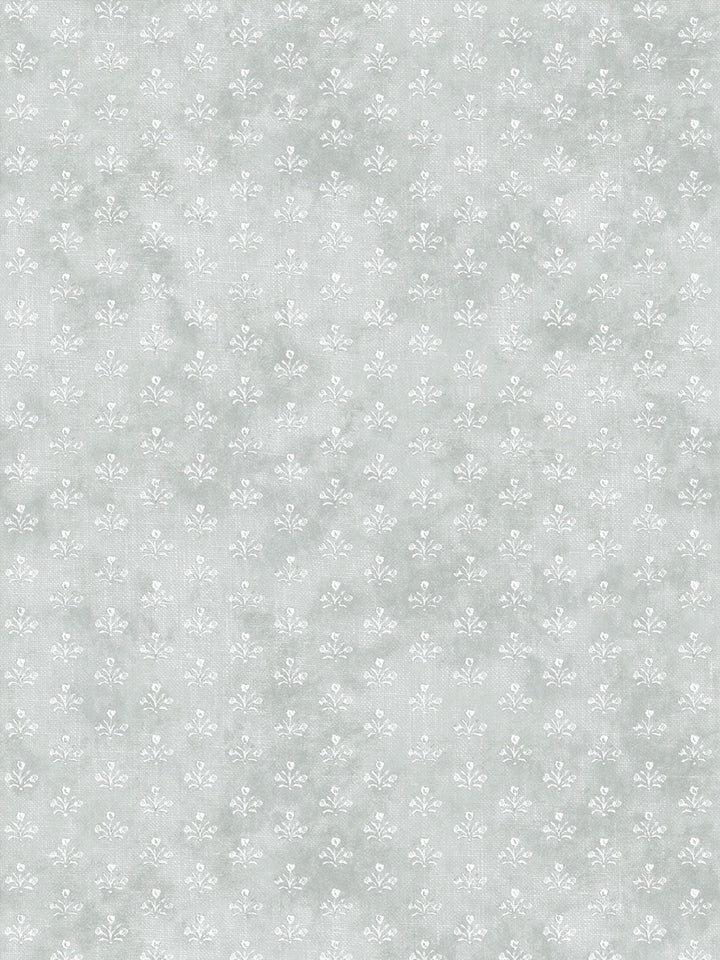 bennett petite linen fabric by sugar paper silver sage