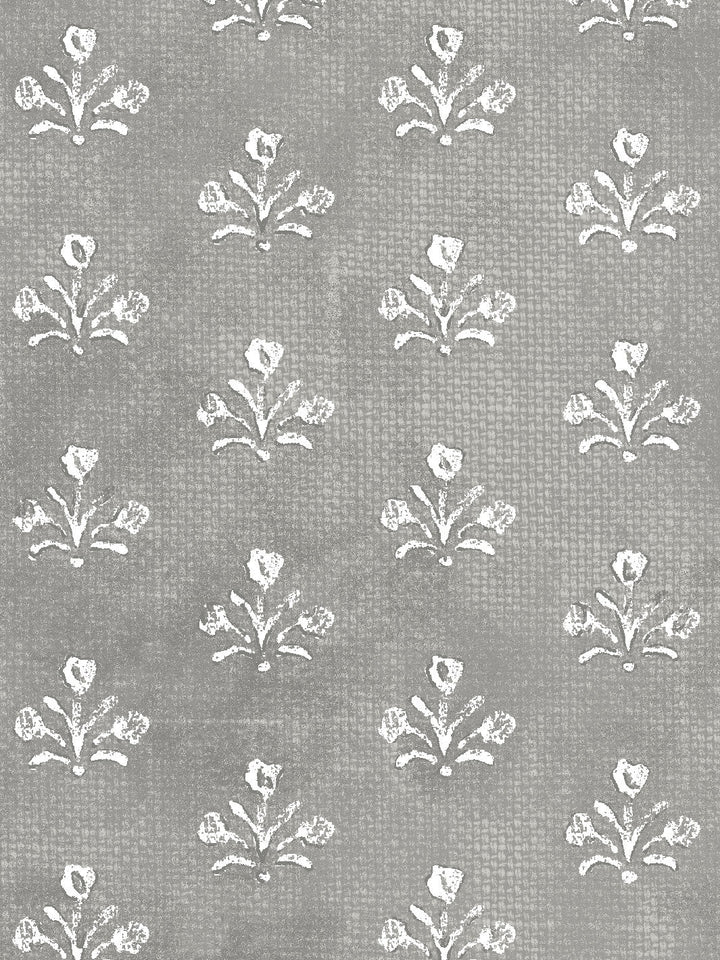 bennett petite linen fabric by sugar paper smoke
