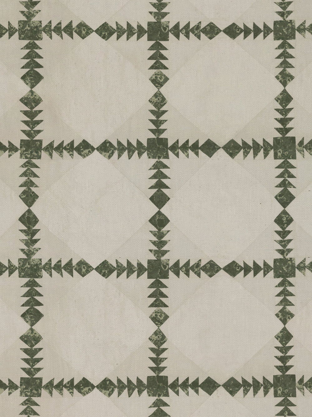 borden linen fabric by nathan turner dark green