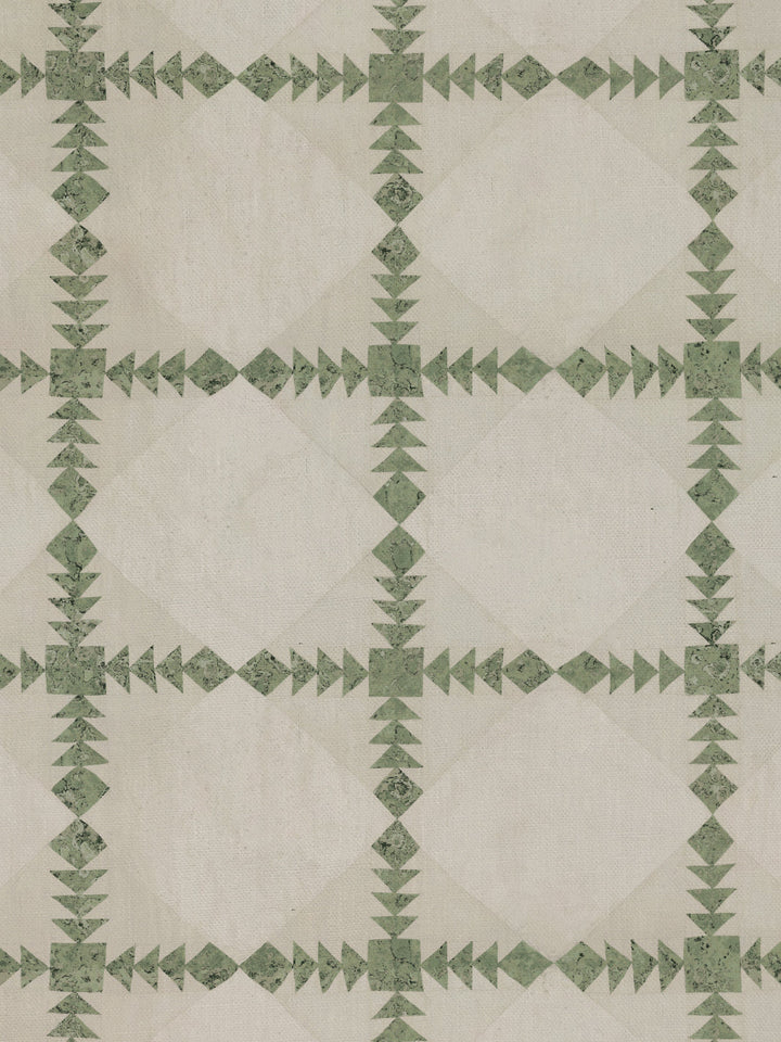 borden linen fabric by nathan turner green