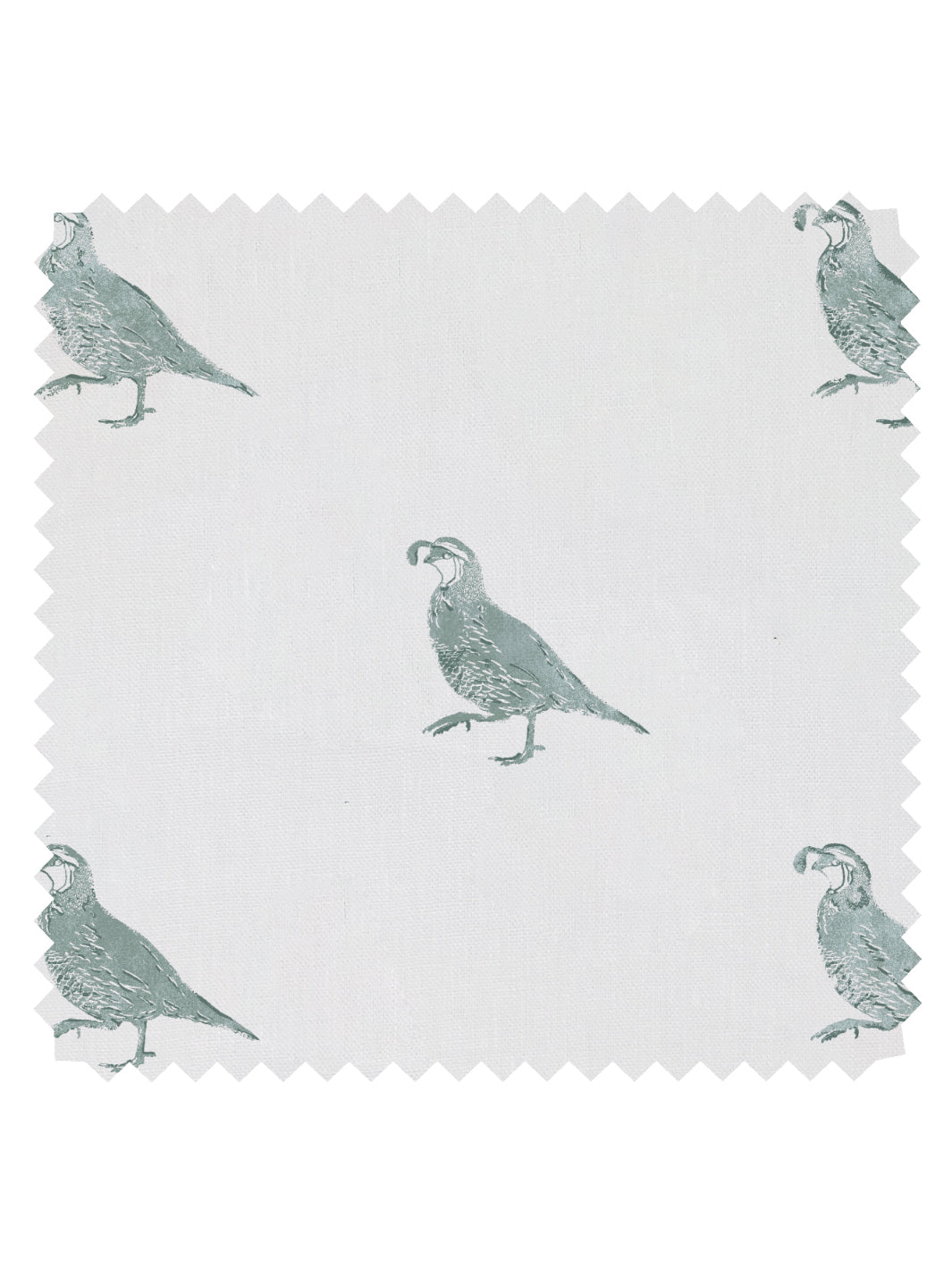 california quail linen fabric by nathan turner sage