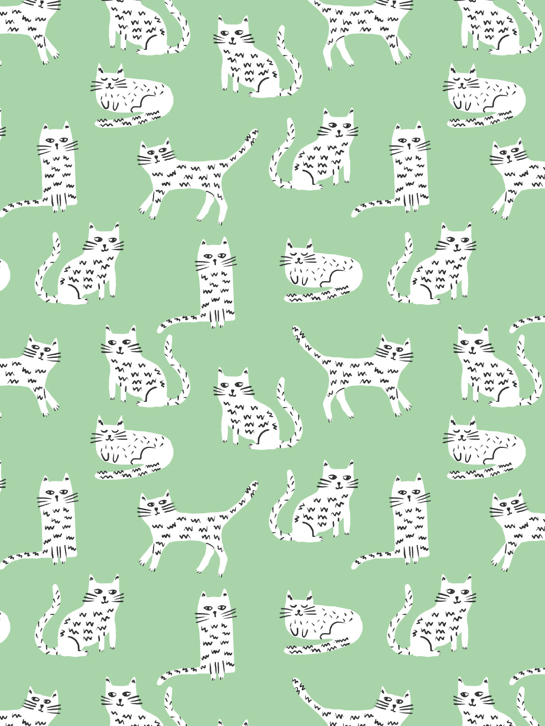 catsl-wallpaper-by-tea-collection-green