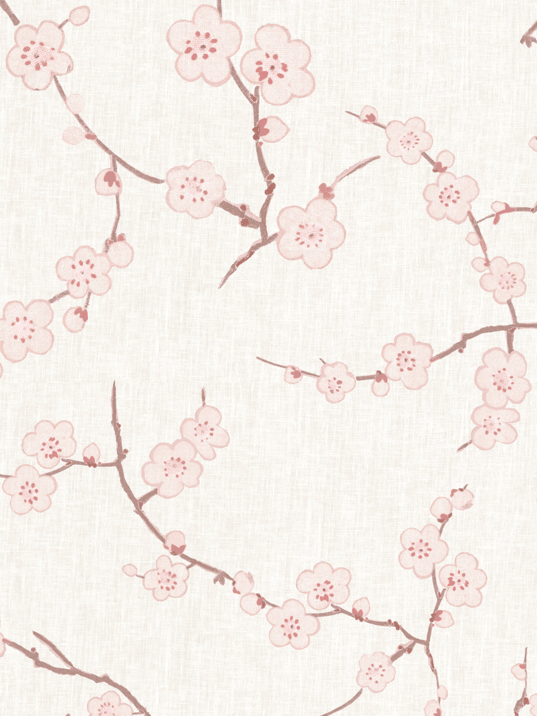 'Cherry Blossom' Wallpaper by Nathan Turner - Pink