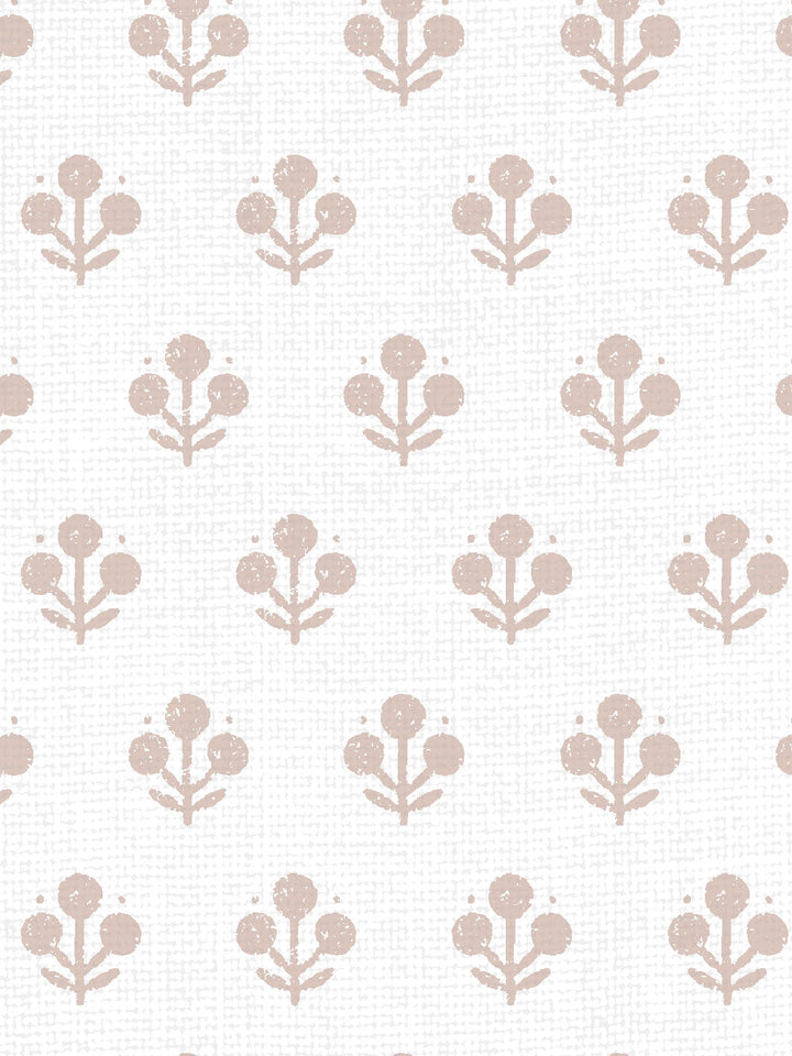 coco petite linen fabric by sugar paper rose on white