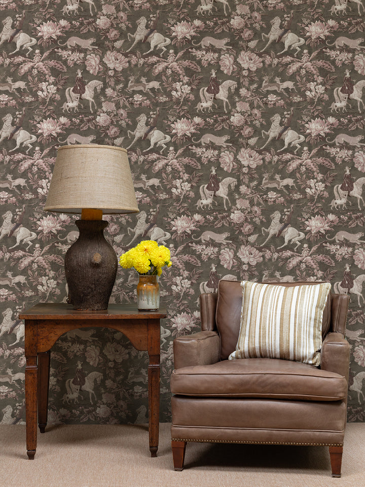 cowboy-toile-wallpaper-by-nathan-turner-pink-brown
