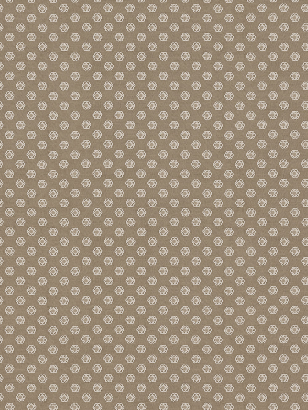 ditsy flower kraft wallpaper by chris benz white