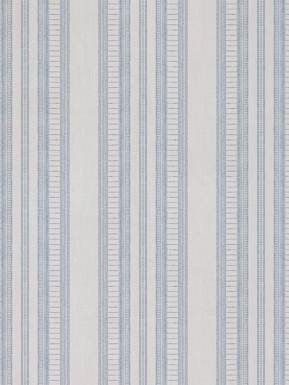 doodle stripe linen fabric by nathan turner blue
