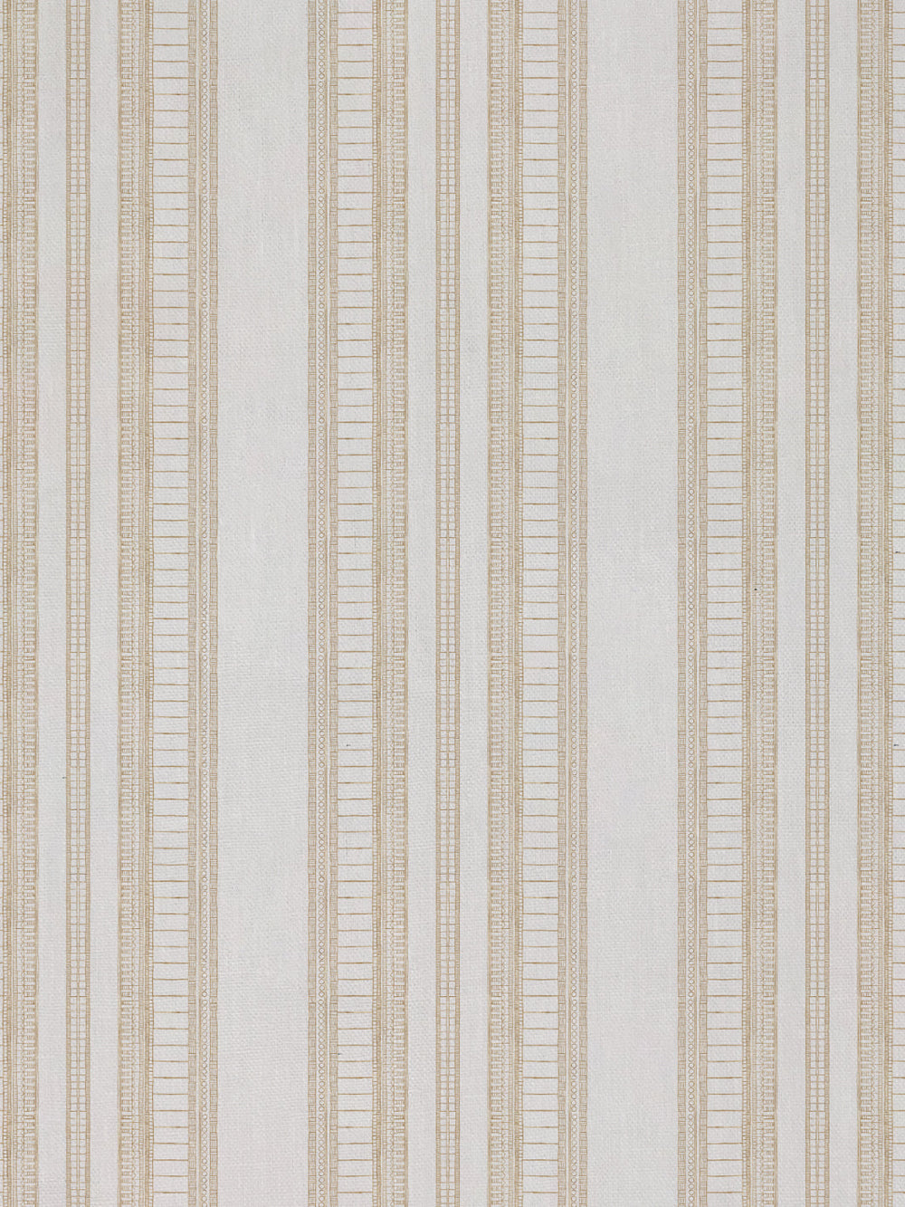 doodle stripe linen fabric by nathan turner gold