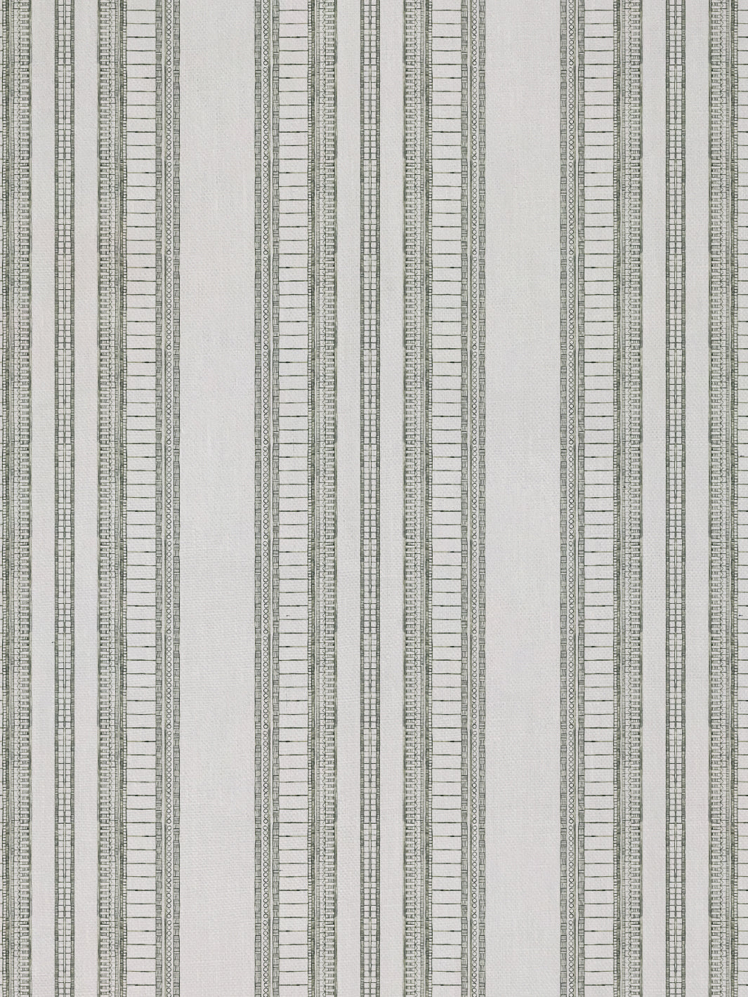 doodle stripe linen fabric by nathan turner green