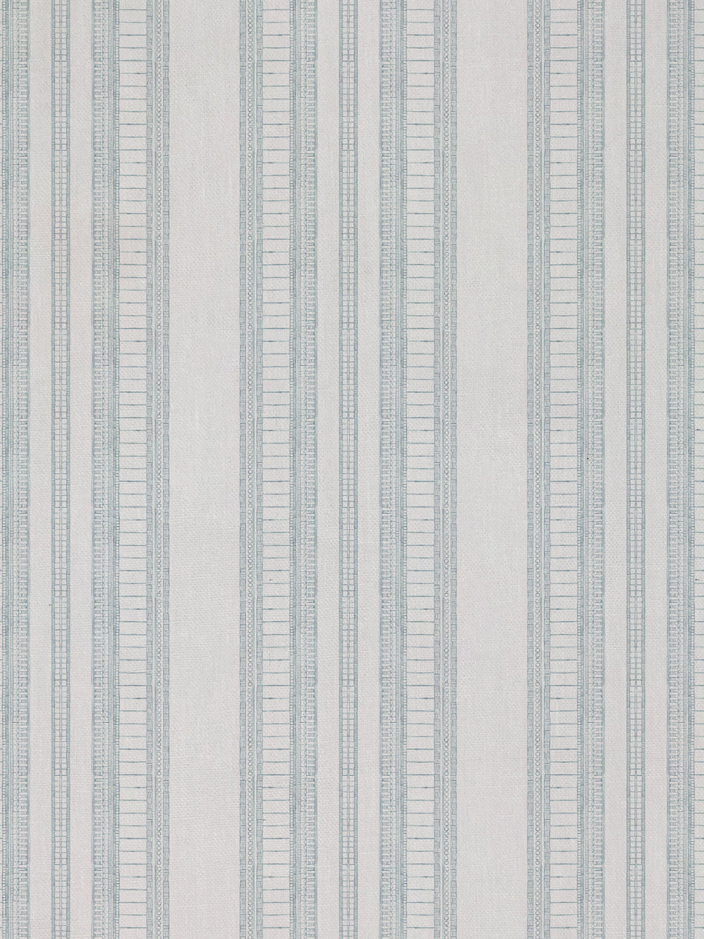 doodle stripe linen fabric by nathan turner seafoam