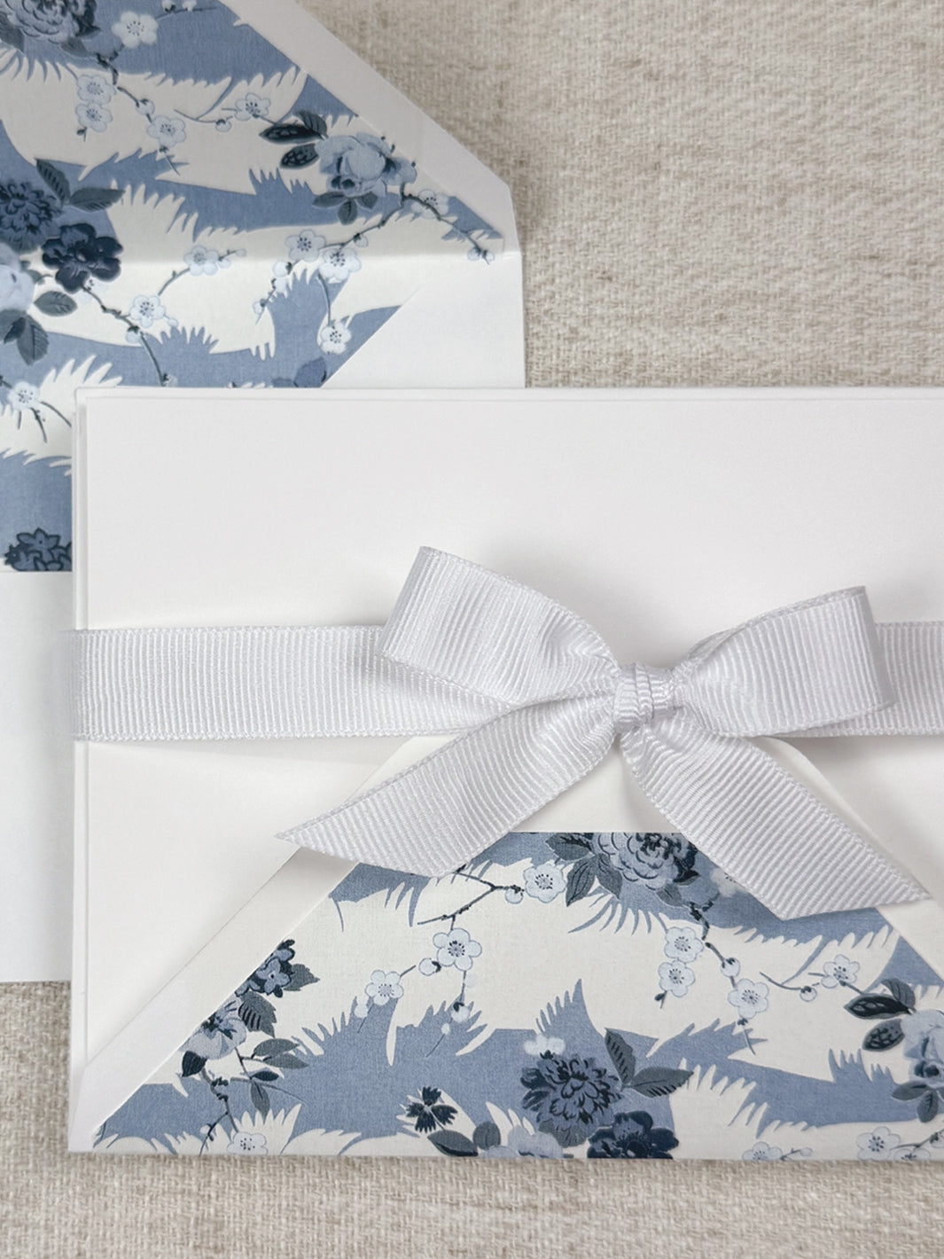 dora chintz note set by nathan turner blue