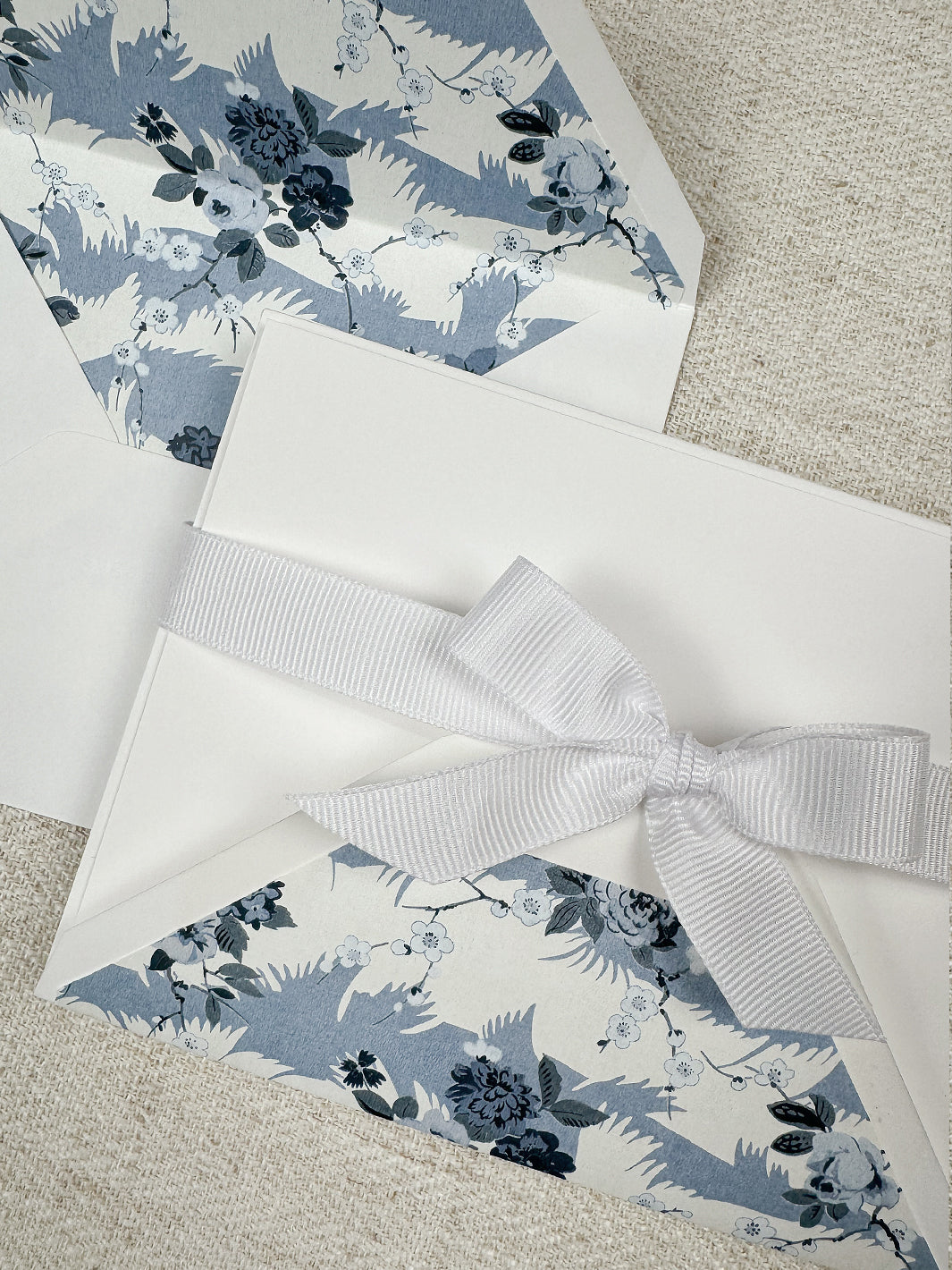 dora chintz note set by nathan turner blue