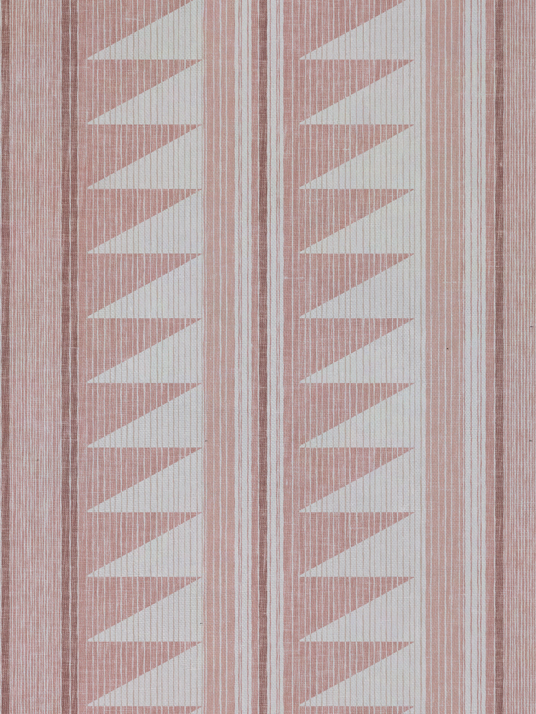 edwin stripe linen fabric by nathan turner pink