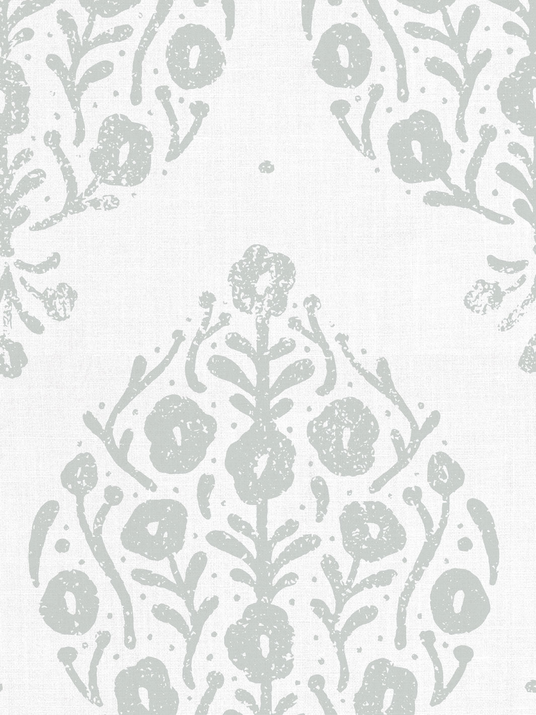 eleanor linen fabric by sugar paper silver sage on white