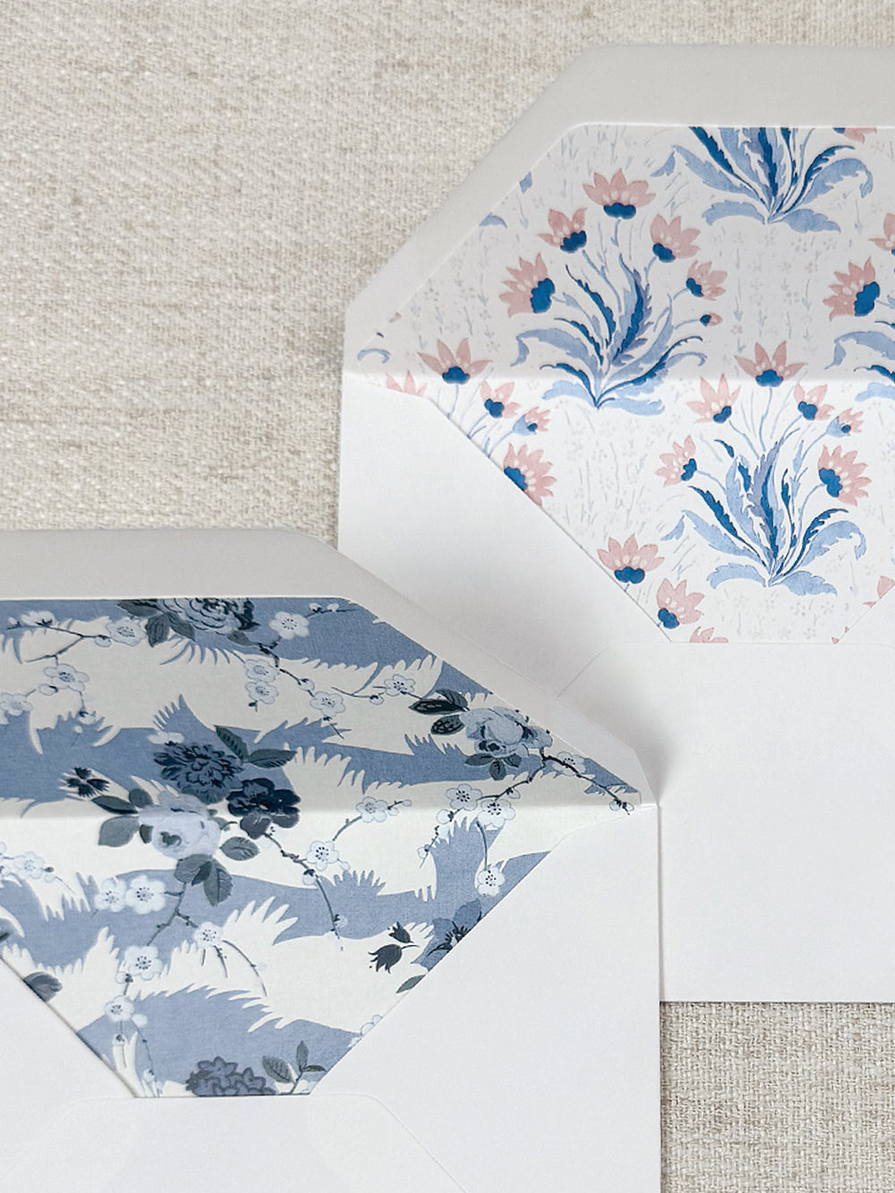 dora chintz note set by nathan turner blue