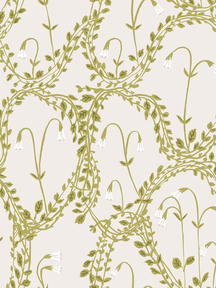 'Linnea' Wallpaper by Sarah Jessica Parker - Pearl