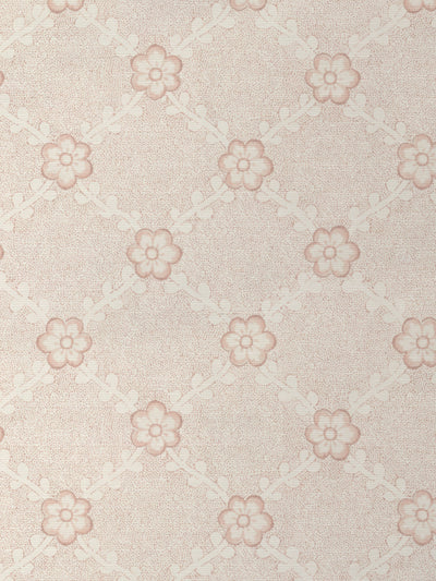 'Lucia' Grasscloth Wallpaper by Nathan Turner - Pink