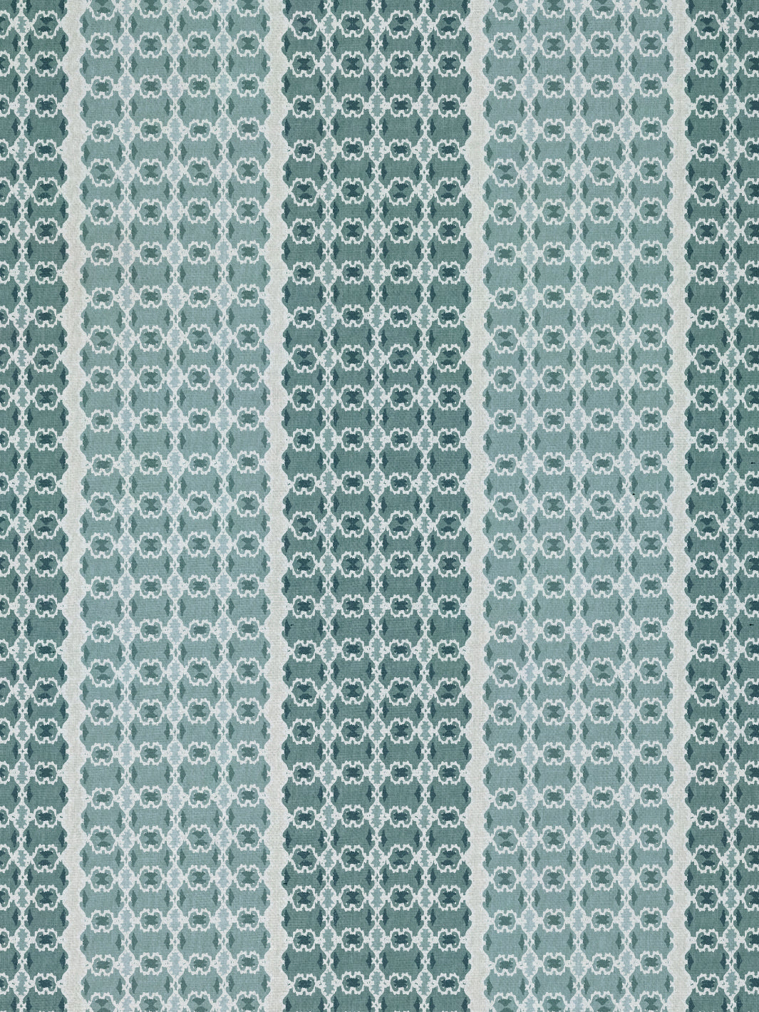 medallion stripe linen fabric by nathan turner sage