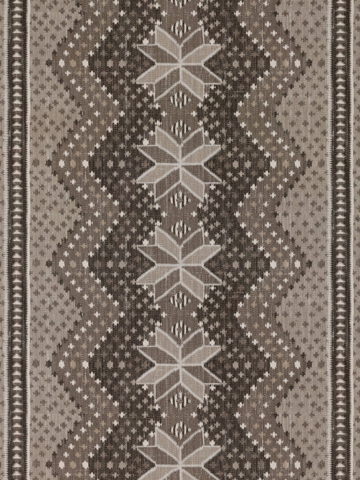 northstar blanket linen fabric by nathan turner brown 1