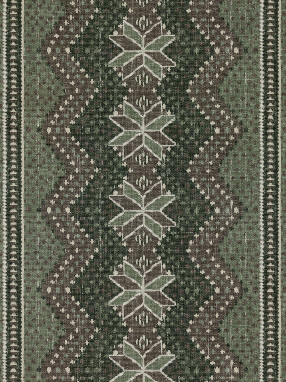 northstar blanket linen fabric by nathan turner moss brown