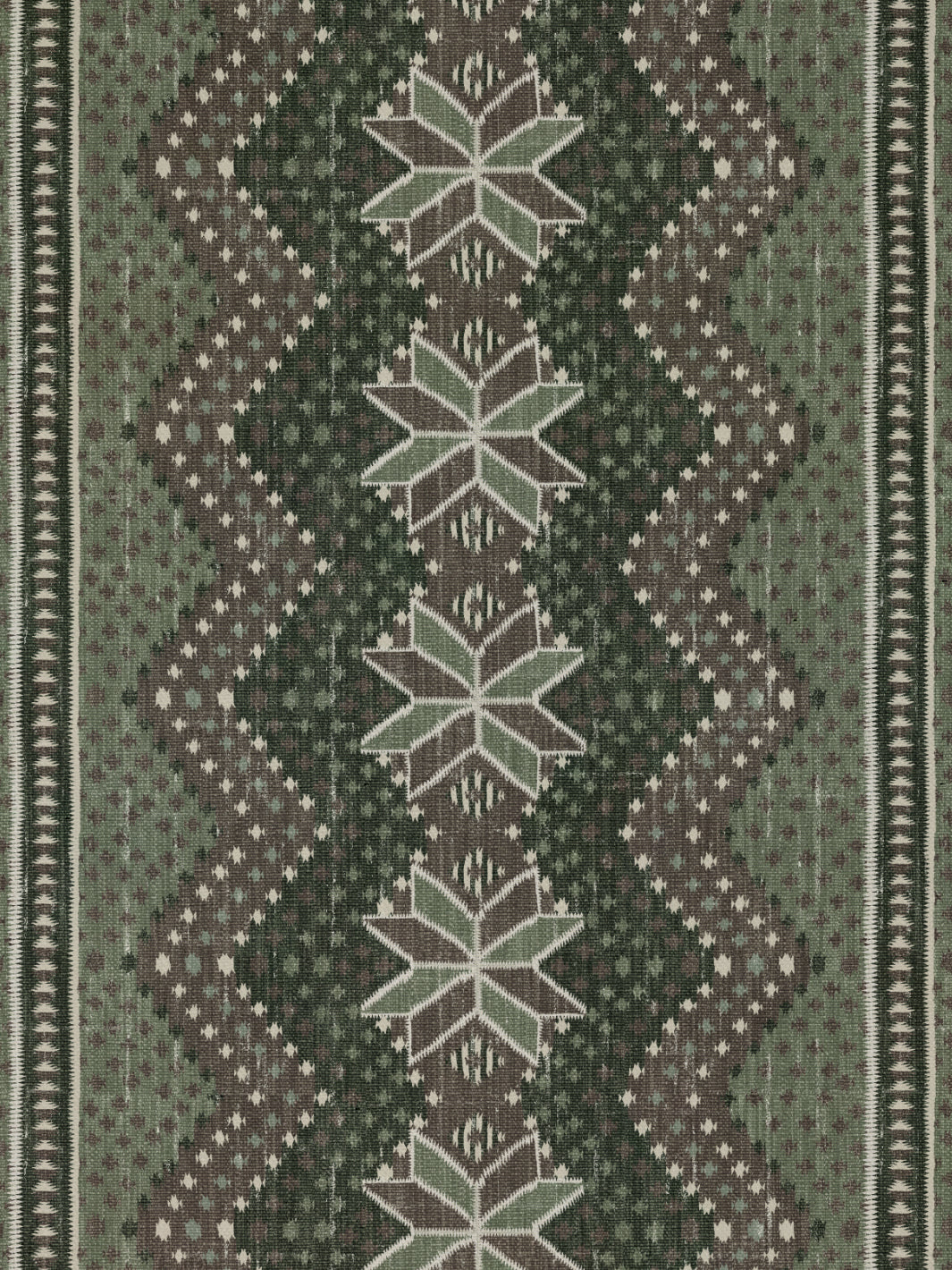 northstar blanket linen fabric by nathan turner moss brown