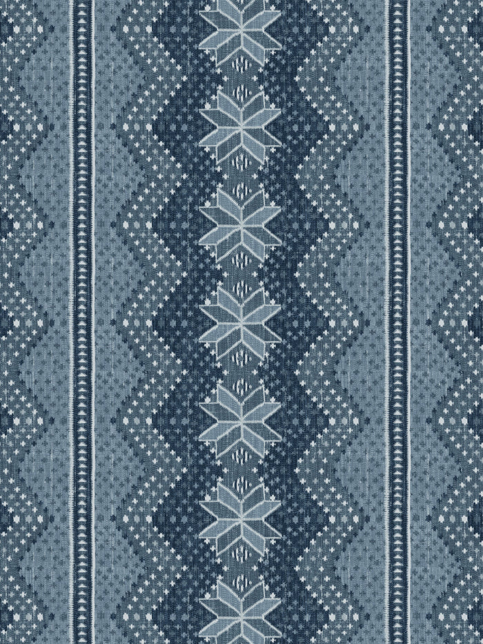 'Northstar Blanket' Wallpaper by Nathan Turner - Blue