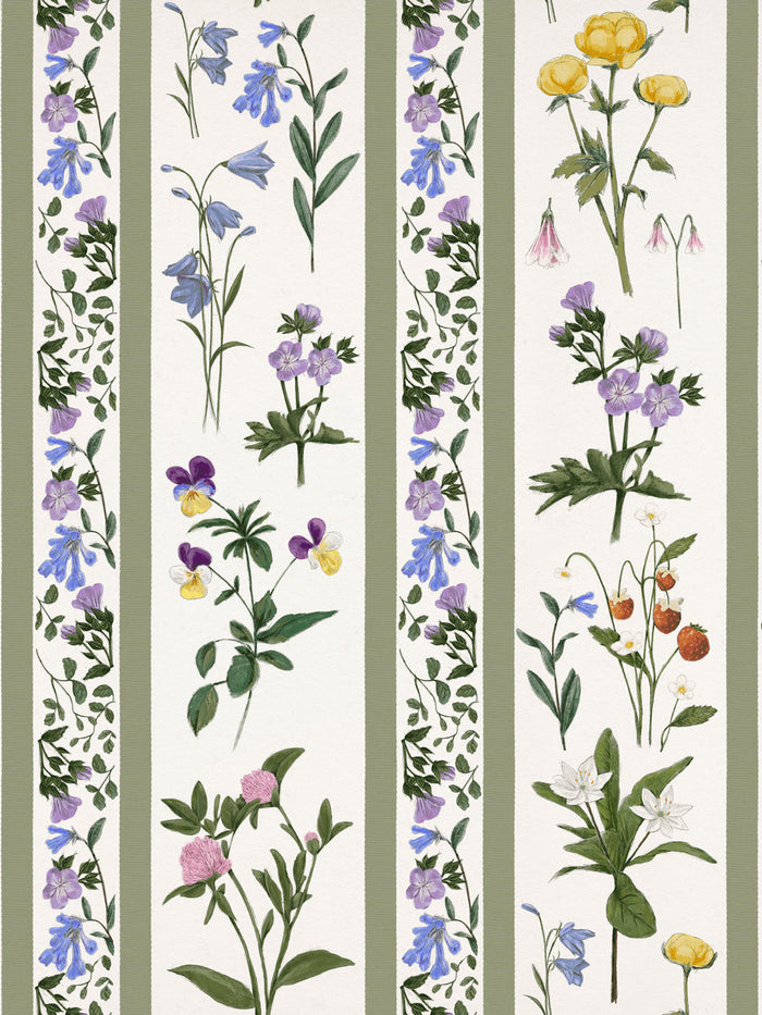 'Ottilia' Wallpaper by Sarah Jessica Parker - Green