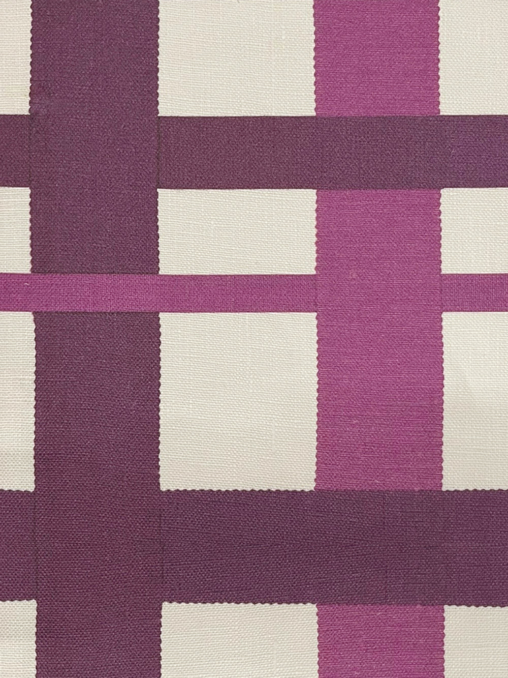 crosstown plaid linen fabric by sarah jessica parker concord