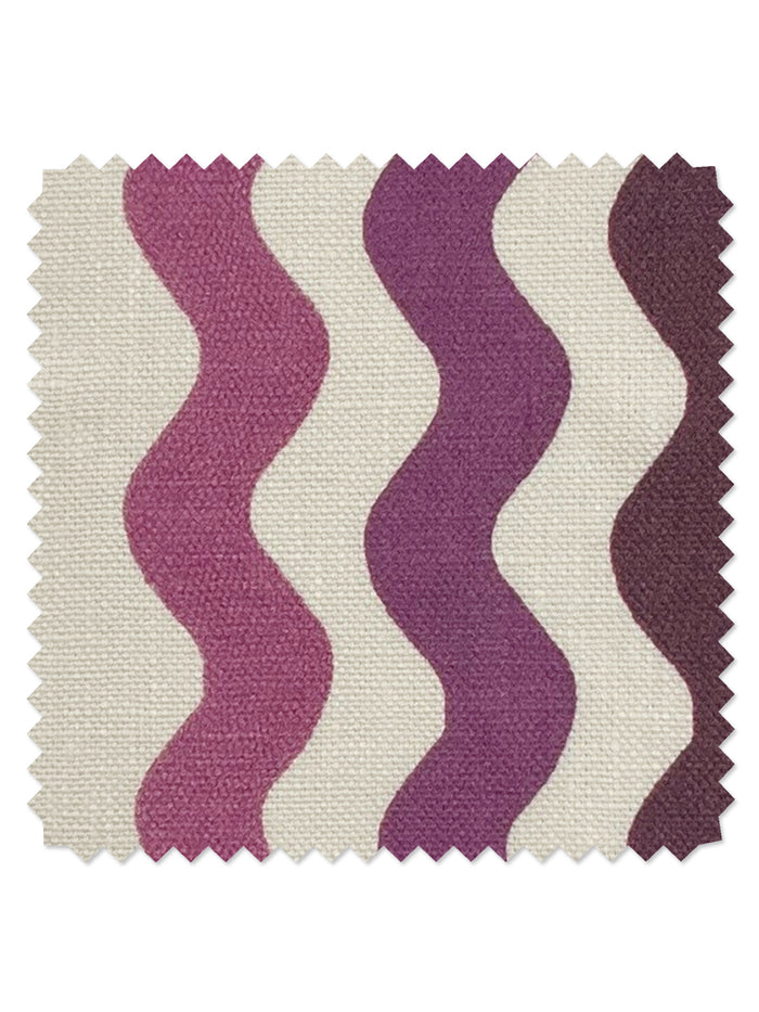 'Ric-Rac Bands' Linen Fabric by Sarah Jessica Parker - Concord