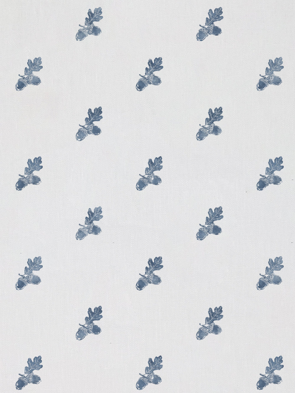 valley acorn linen fabric by nathan turner darker blue