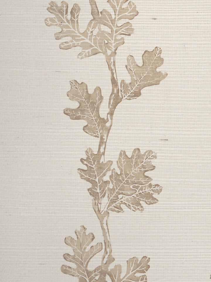 valley oak stripe grasscloth wallpaper by nathan turner neutral