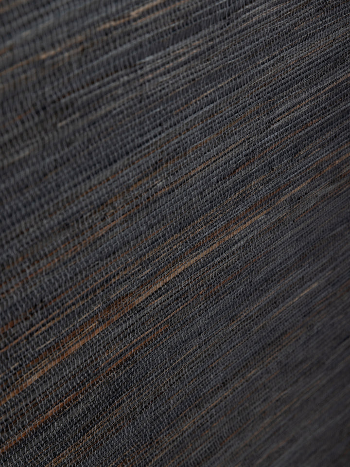woven two tone grasscloth wallpaper in chambray