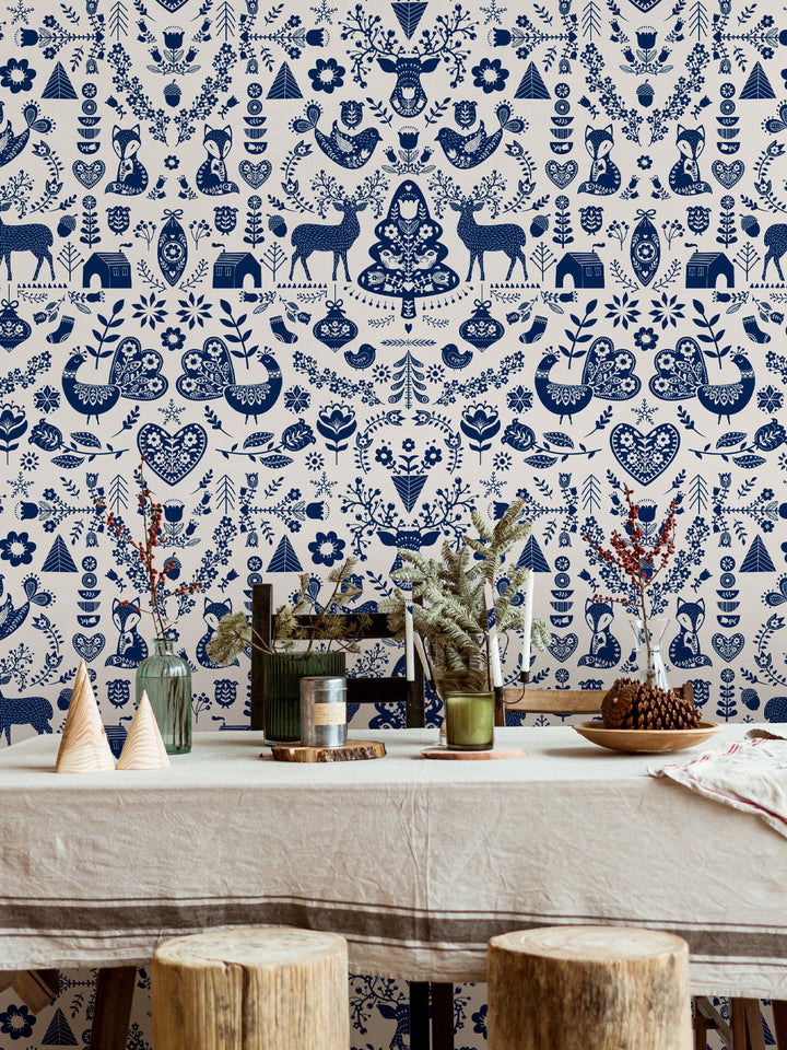 annika-alisal-wallpaper-navy