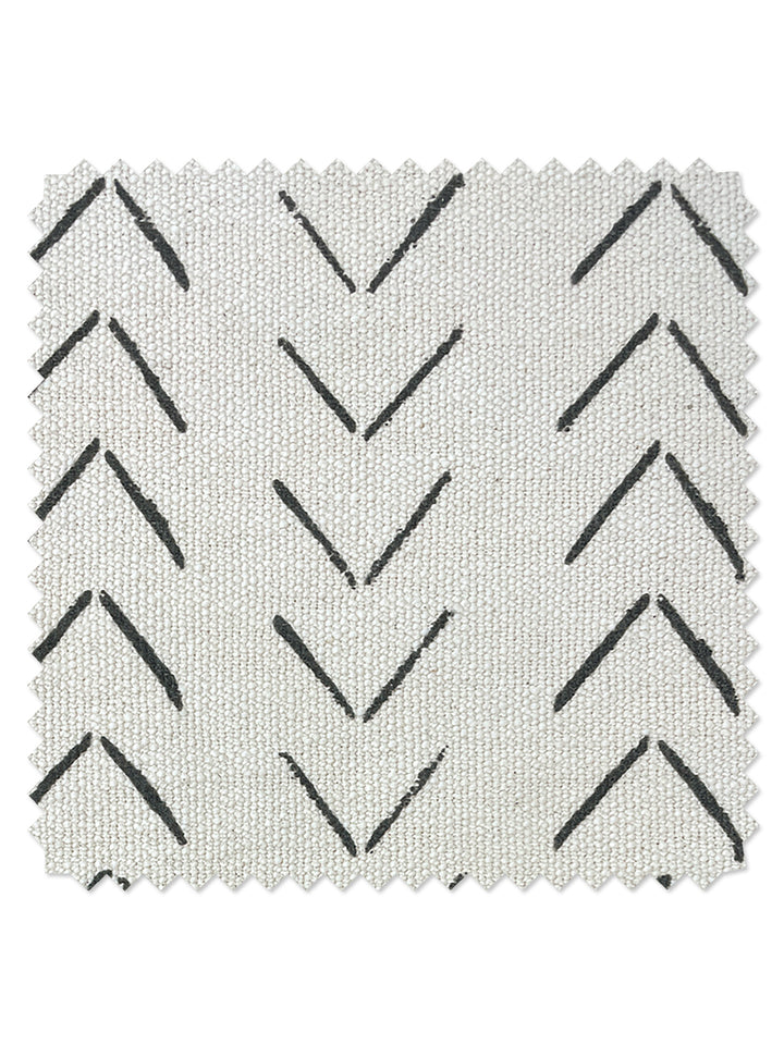 fabric by the yard arrows black on california cotton
