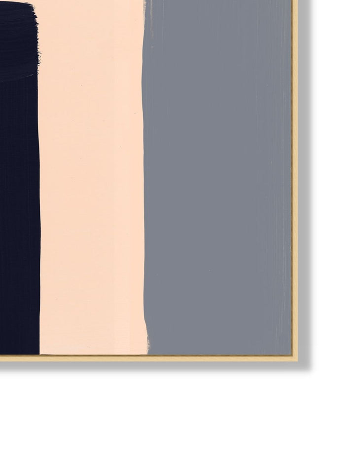 'Neutral Turning 1' by Nathan Turner Framed Art