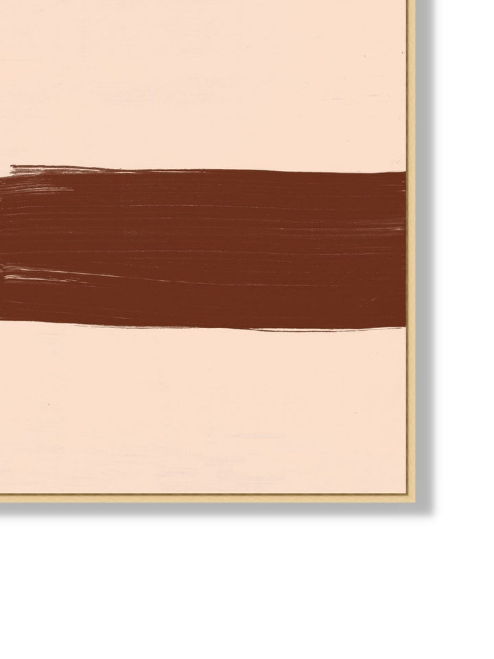 'Neutral Turning 2' by Nathan Turner Framed Art