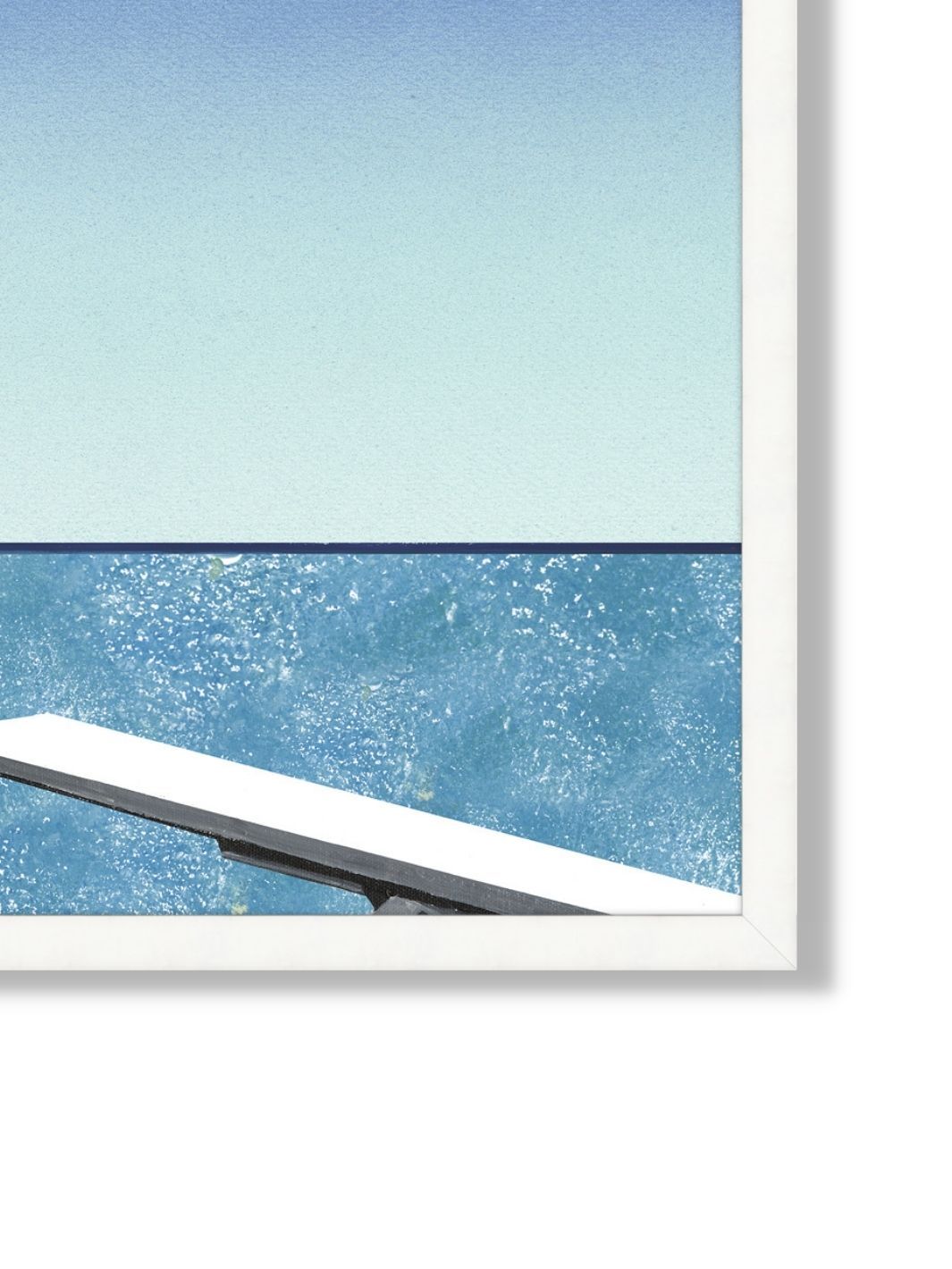 'Palm Springs Pool' by Nathan Turner Framed Art