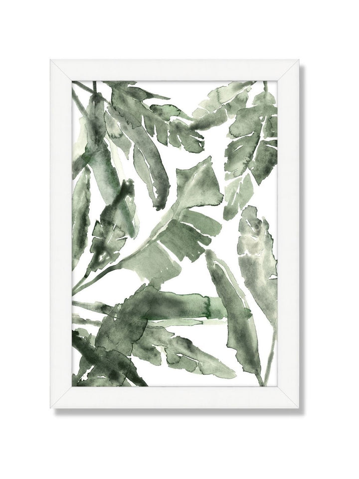 'Watercolor Fronds' Framed Art