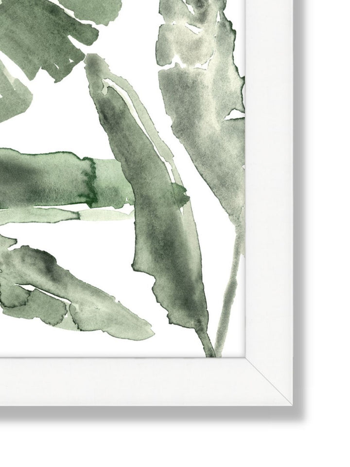 'Watercolor Fronds' Framed Art