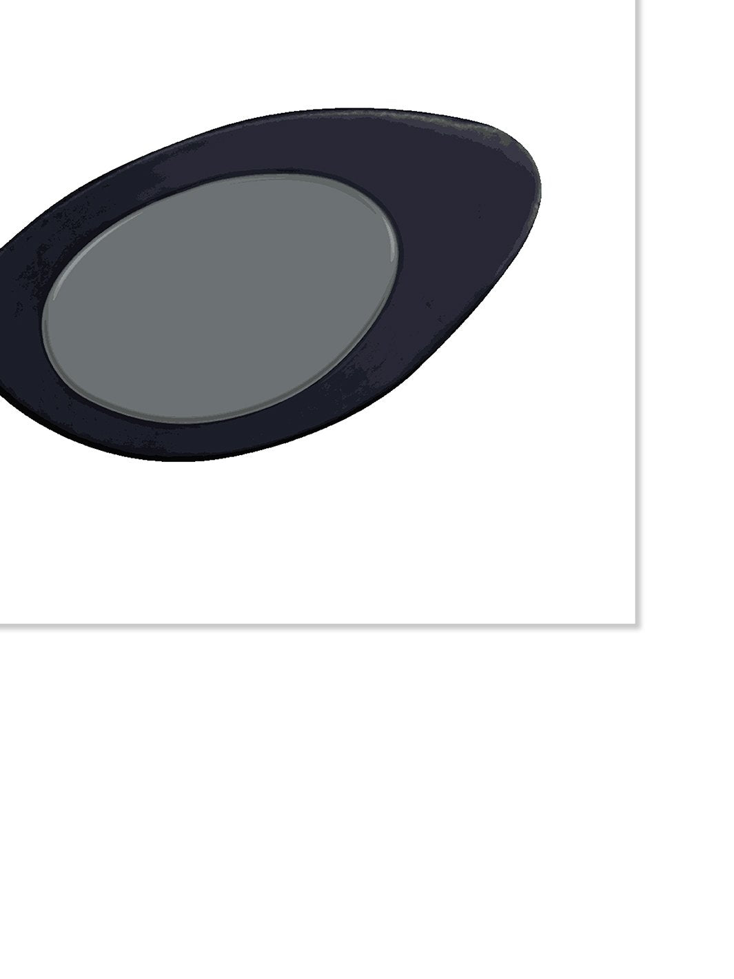 barbie cateye sunglasses on acrylic