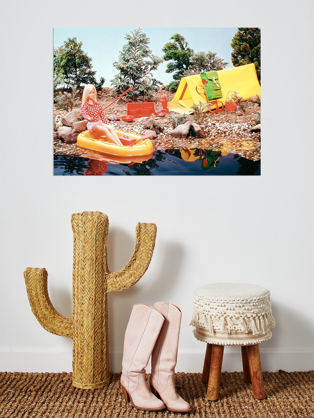 barbie high sierra adventure on acrylic