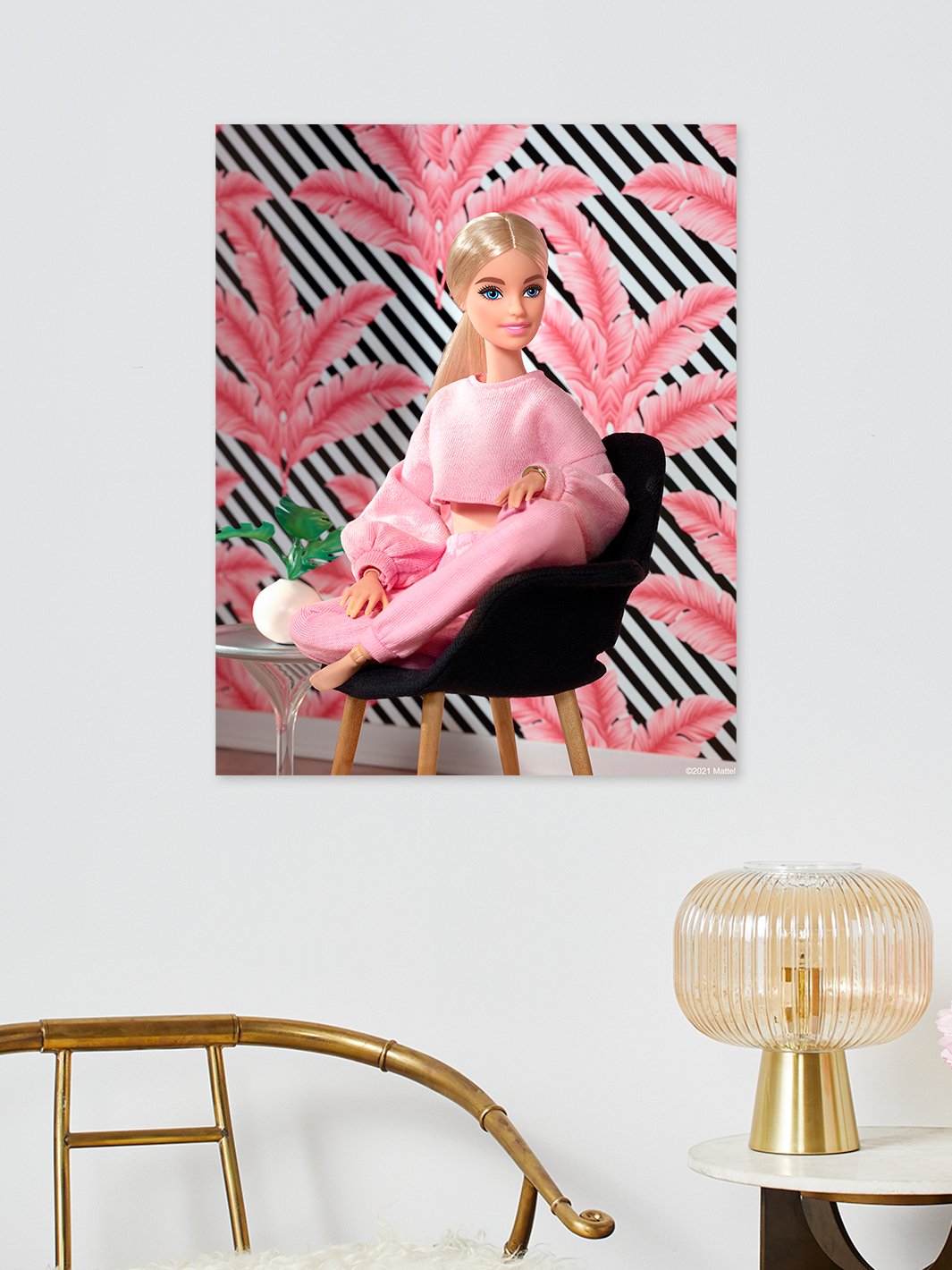 barbiestyle x wallshoppe on acrylic