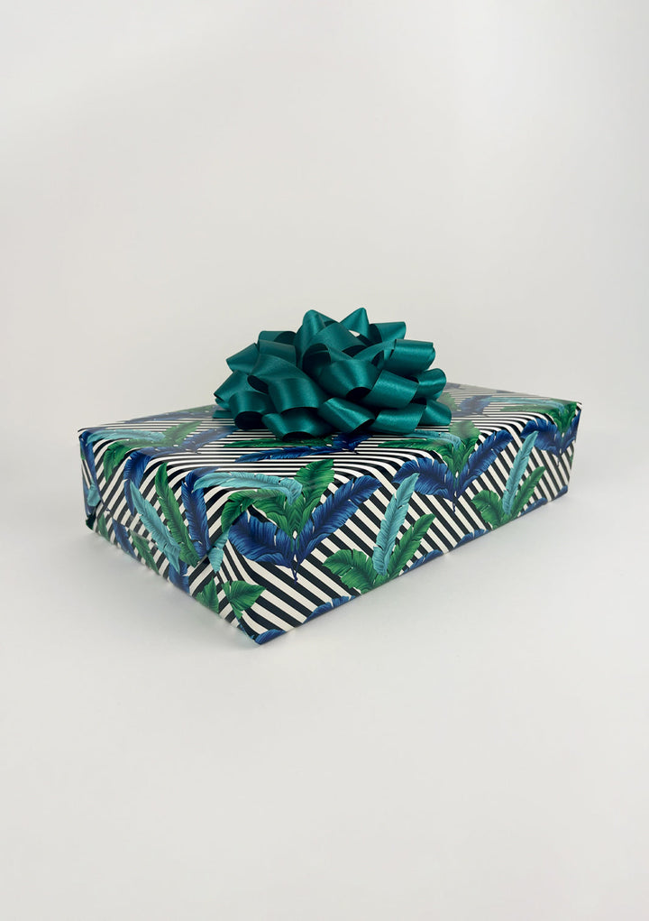 Barbiestyle™ Isla Palm Gift Wrap - Azul & Verde