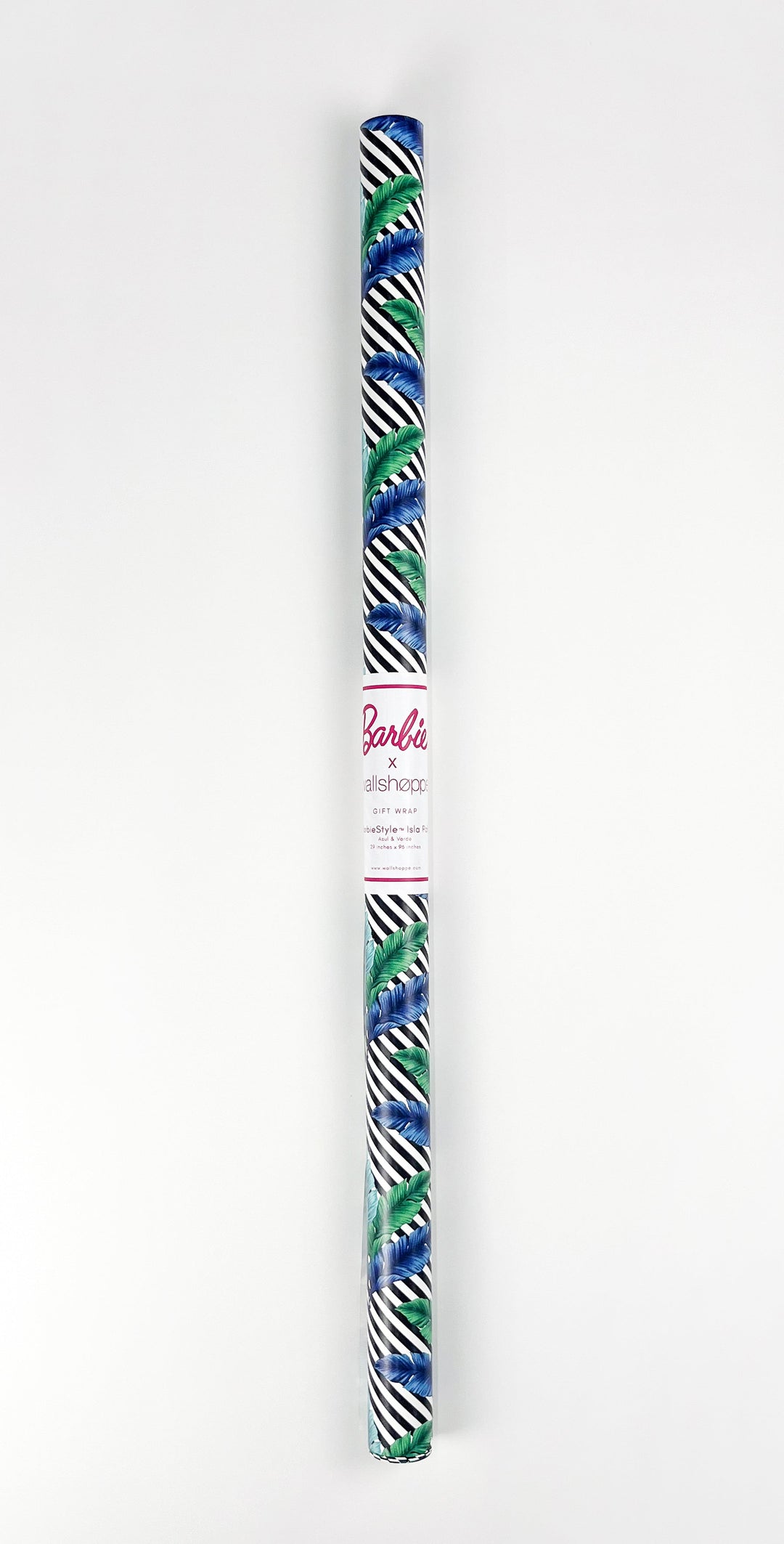 Barbiestyle™ Isla Palm Gift Wrap - Azul & Verde