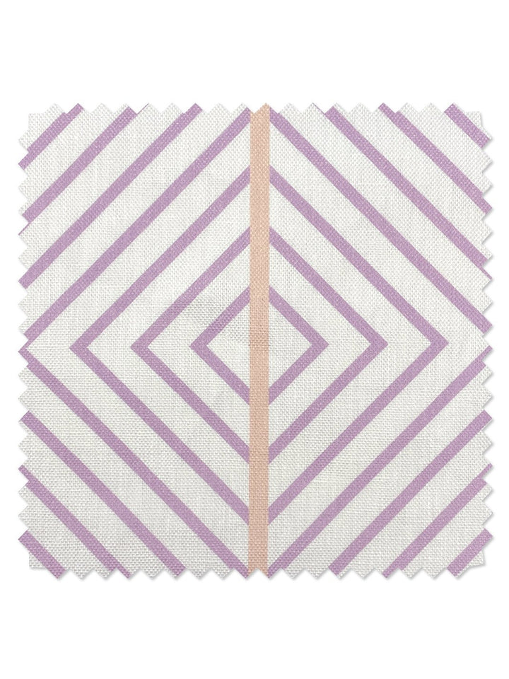 fabric by the yard barbie dreamhouse diamond lavender peach