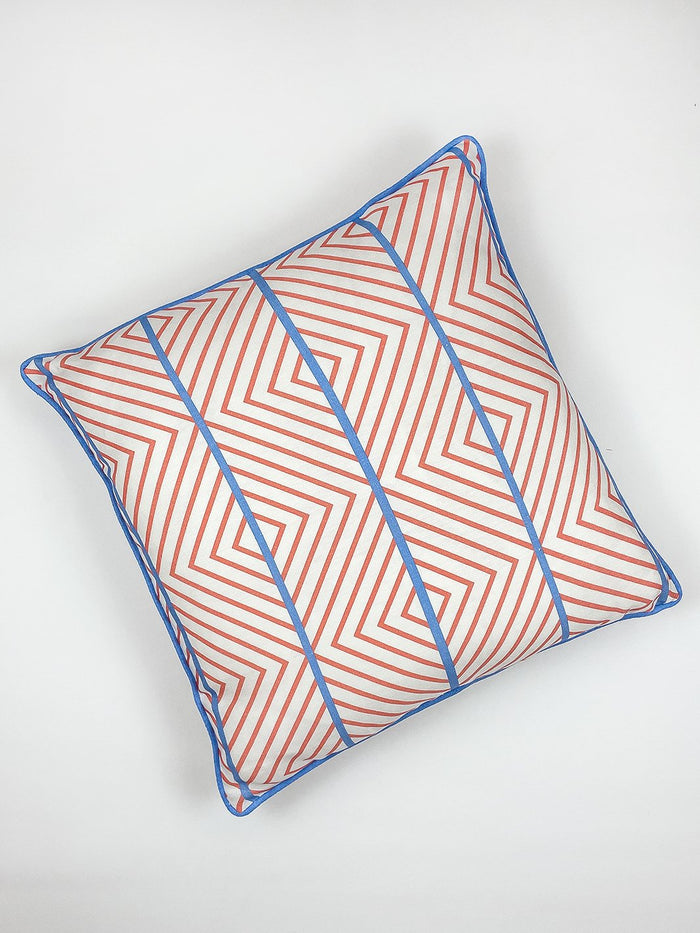 'Barbie™ Dreamhouse Diamond' Throw Pillow - Watermelon Blue