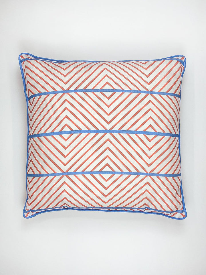 barbie dreamhouse diamond throw pillow watermelon blue
